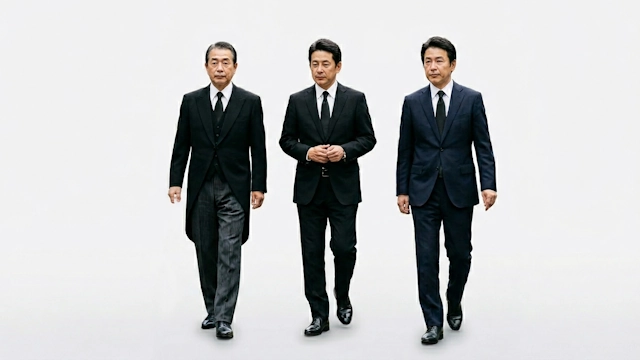 葬式のスーツ3種類_正喪服のモーニングコート・純喪服のブラックスーツ・略喪服のダークスーツ