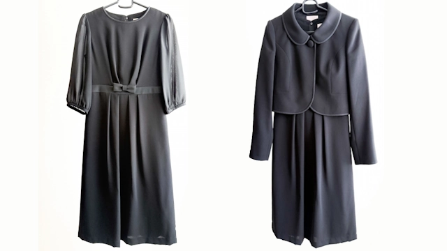 マタニティ用のお葬式の服装