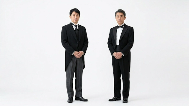 モーニングコートと燕尾服_葬式の正喪服のスーツ